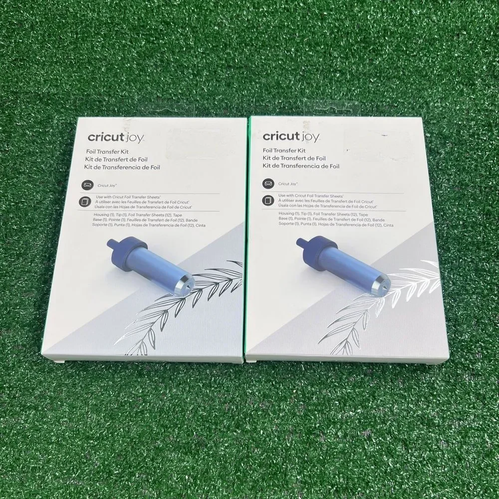 CRICUT JOY Foil Transfer Kit For Use With Cricut Joy Machine #2009056 Lot‎ Of 2